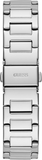 Guess Duchess Quartz Silver Dial Silver Steel Strap Watch For Women - GW0558L1