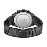 Hugo Boss Champion Black Dial Black Steel Strap Watch for Men - 1513960