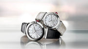 Bvlgari LVCEA Diamonds Silver Mother of Pearl Dial Silver Leather Strap Watch for Women - LVCEA103367