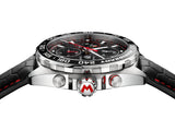 Tag Heuer Formula 1 Mario Kart Chronograph Tourbillion Black Dial Black Leather Strap Watch for Men - CAZ5080.FC6517