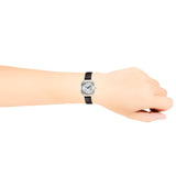 Longines Equestrian Silver Dial Watch Wanita - L6.136.4.73.2