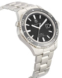 Tag Heuer Aquaracer Caliber 5 Automatic Black Dial Silver Steel Strap Watch for Men - WAK2110.BA0830