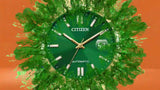 Citizen Tsuyosa Automatic Green Dial Gold Steel Strap Watch For Men - NJ0152-51X