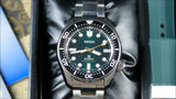 Seiko Prospex 140th Anniversary Limited Divers Green Dial Silver Steel Strap Watch For Men - SPB207J1