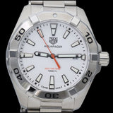 Tag Heuer Aquaracer White Dial Watch for Men - WBD1111.BA0928
