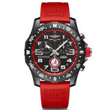 Breitling Endurance Pro The University of Alabama Black Dial Red Rubber Strap Watch for Men - X823102C1B1S1