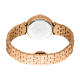 Just Cavalli Chiarezza Snake Core Rose Gold Dial Rose Gold Steel Strap Watch for Women - RC5L078M0045