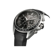 Hugo Boss Contemporary Sport Driver Black Dial Black Leather Strap Watch for Men - 1513085