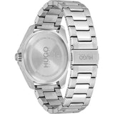 Hugo Boss Hera Black Dial Silver Steel Strap Watch for Women - 1502593