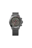 Hugo Boss Ikon Grey Dial Grey Mesh Bracelet Watch for Men - 1513443