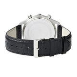 Hugo Boss Ambassador Chronograph Quartz Black Dial Black Leather Strap Watch For Men - HB1513194
