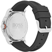 Hugo Boss Detroit Sport Analog Grey Dial Grey Rubber Strap Watch For Men - 1550007