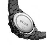 Hugo Boss Ocean Edition Navy Blue Dial Black Steel Strap Watch for Men - 1513743