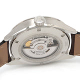 Tag Heuer Carrera Day Date Silver Dial Brown Leather Strap Watch for Men - WBN2011.FC6484