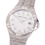 Maurice Lacroix Aikon Date White Dial Silver Steel Strap Watch for Men - AI1008-SS002-131-1