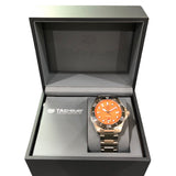 Tag Heuer Aquaracer Professional 300 Orange Diver Automatic Orange Dial Silver Steel Strap Watch for Men - WBP201F.BA0632