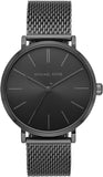 Michael Kors Auden Three-Hand Grey Dial Grey Mesh Strap Watch for Men - MK7151