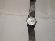 Burberry The City Silver Dial Multicolored Leather Strap Watch for Women - BU1873