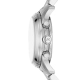 Michael Kors Runway Three-Hand Silver Dial Silver Steel Strap Watch for Women - MK7474