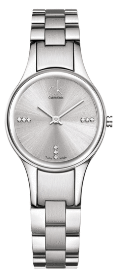 Calvin Klein Simplicity Silver Dial Silver Steel Strap Watch for Women - K4323120