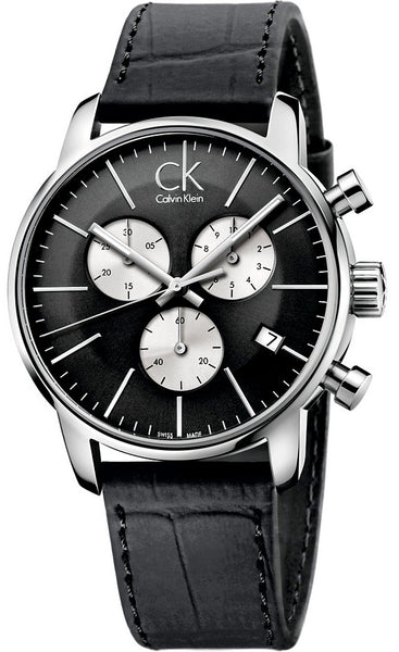 Black Analog Watch Ck Calvinklein