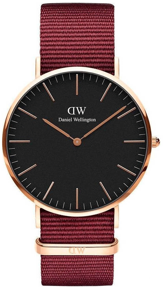 Rose Gold Daniel Wellington Uhr Damen Schwarz Rose