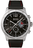 Hugo Boss Professional Black Dial Black Silicone Strap Watch for Men - 1513525