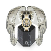 Philipp Plein High-Conic Automatic Gold Dial Two Tone Steel Strap Watch For Men - PWRAA0323