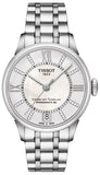 Jam Tangan Tissot Chemin Des Tourelles Powermatic 80 Helvetic Silver Dial Silver Steel Strap Untuk Wanita - T099.207.11.116.00