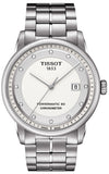 Jam Tangan Pria Tissot T Classic Luxury Powermatic 80 White Dial Silver Steel Strap - T086.408.11.016.00