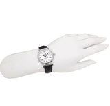 Coach Madison White Dial Black Leather Strap Watch for Women - 14502406