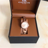 Coach Park Signature Rose Gold Dial Rose Gold Steel Strap Watch for Women - 14503172