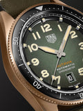 Tag Heuer Autavia Olive Green Dial Watch for Men - WBE5190.FC8268