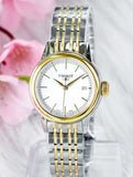 Jam Tangan Kuarsa Tissot Carson Steel Lady White Dial Untuk Wanita - T085.210.22.011.00