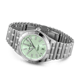 Breitling Chronomat Automatic 36 Green Dial Silver Steel Strap Watch for Women - A10380101L1A1