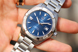 Tag Heuer Aquaracer Blue Dial Watch for Men - WAY2112.BA0928