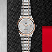 Tudor 1926 Automatic Silver Dial Two Tone Steel Strap Watch for Men - M91651-0001