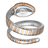 Just Cavalli Glam Evo 4 Blue Dial Two Tone Steel Strap Watch for Women - JC1L229M0085