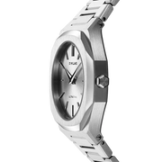 D1 Milano Ultra Thin Silver Dial Silver Steel Strap Watch for Women - D1-UTBL30