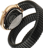 Just Cavalli Doppio Black Dial Black Steel Strap Watch for Women - JC1L163M0045