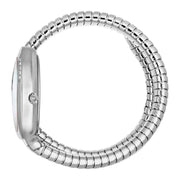 Just Cavalli Glam Evo 4 Mother of Pearl Dial Silver Steel Strap Watch for Women - JC1L229M0015