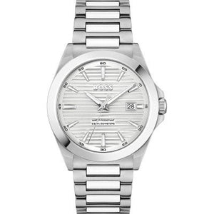 Hugo Boss Strike Silver Dial Silver Steel Strap Watch for Men - 1514176