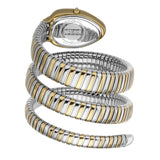 Just Cavalli Glam Evo 9 Blue Dial Two Tone Steel Strap Watch for Women - JC1L224M0075