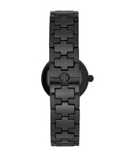 Tory Burch Reva Black Dial Black Steel Strap Watch for Women - TBW4039