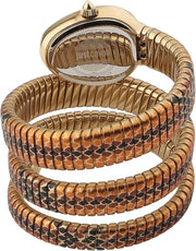 Just Cavalli Doppio Black Dial Multicolor Steel Strap Watch for Women - JC1L163M0065