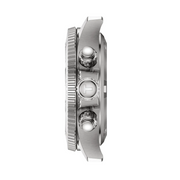 Tissot Seastar 1000 Chronograph Grey Dial White Rubber Strap Watch for Men - T120.217.17.011.00