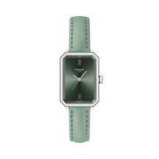 Tissot SRV Green Dial Green Leather Strap Watch for Women - T160.110.16.093.00