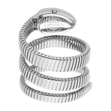 Just Cavalli Classico Lungo Silver Dial Silver Steel Strap Watch for Women - JC1L232M0015