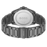 Hugo Boss Strike Blue Dial Gunmetal Grey Steel Strap Watch for Men - 1514175