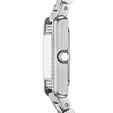 Emporio Armani Genni Analog Mother of Pearl Dial Silver Steel Strap Watch for Women - AR11662